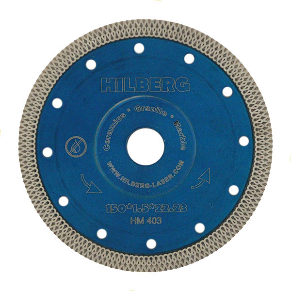 Диск алмазный отрезной 150*22,23 HILBERG Hard Materials HM403
