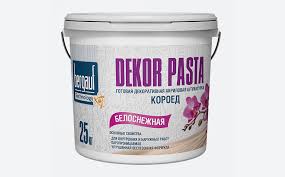 Штукатурка Бергауф Dekor Pasta готовая декоративная штукатурка с факторуй короед 25кг*1 (24шт)