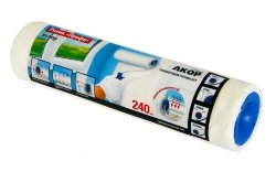 100 Ролик 180 D8mm Велюр белый