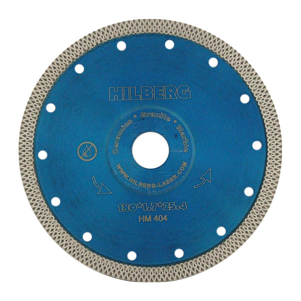 Диск алмазный отрезной 180*22,23 HILBERG Hard Materials HM404