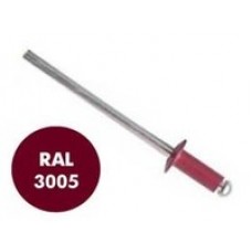 Заклепка 4,0х10 RAL3005 (1000 шт)