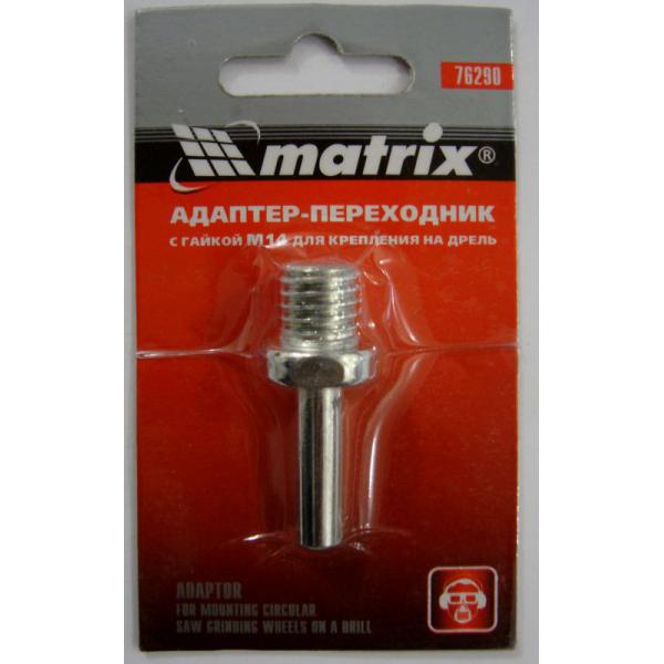 Адаптер-переходник с гайки М14 для крепления на дрель//Matrix 76290