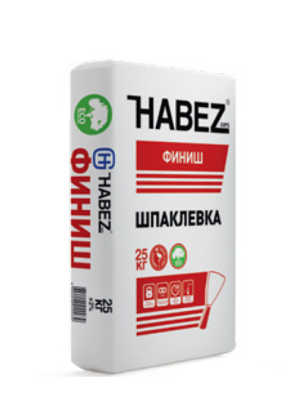 Шпаклевка Habez "Финиш" 25кг (45шт)