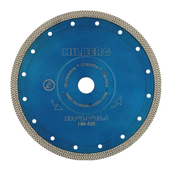 Диск алмазный отрезной 230*25,4 HILBERG Hard Materials HM406