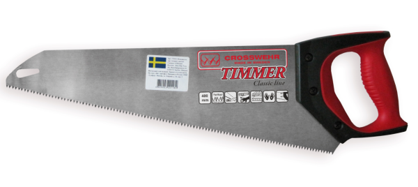 Ножовка по дереву TIMMER 500мм, закал., 7зуб, "Crossweht" 574002