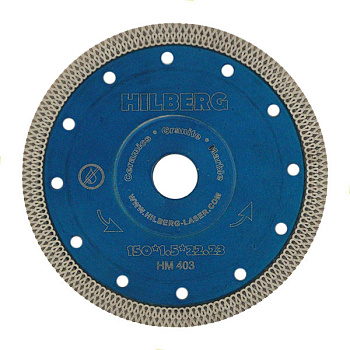 Диск алмазный отрезной 150*22,23 HILBERG Hard Materials HM403