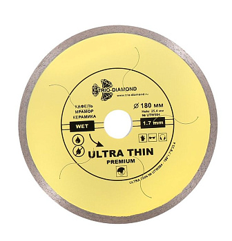 Диск алмазный отрезной 180*25,4 Ultra Thin Premium UTW504