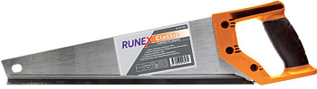 Ножовка по  дереву 500мм, универс.заточка  7з/д, закалка 2-комп.рук. "Runex Klassic" 577402