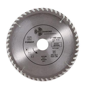 Диск пильный 190*30*48T FLL807