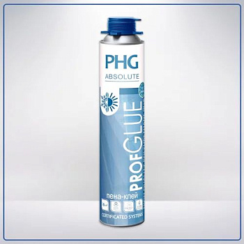 Пена-клей пистолетная PROF Glue  1000мл  (16шт)  Absoiute 242416