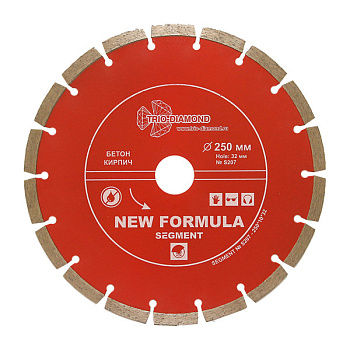 Диск алмазный отрезной 250*32 S207 Сегментный