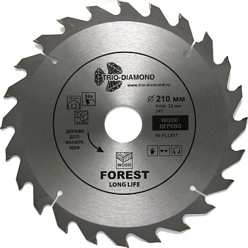 Диск пильный 210*32/30*24T FLL817